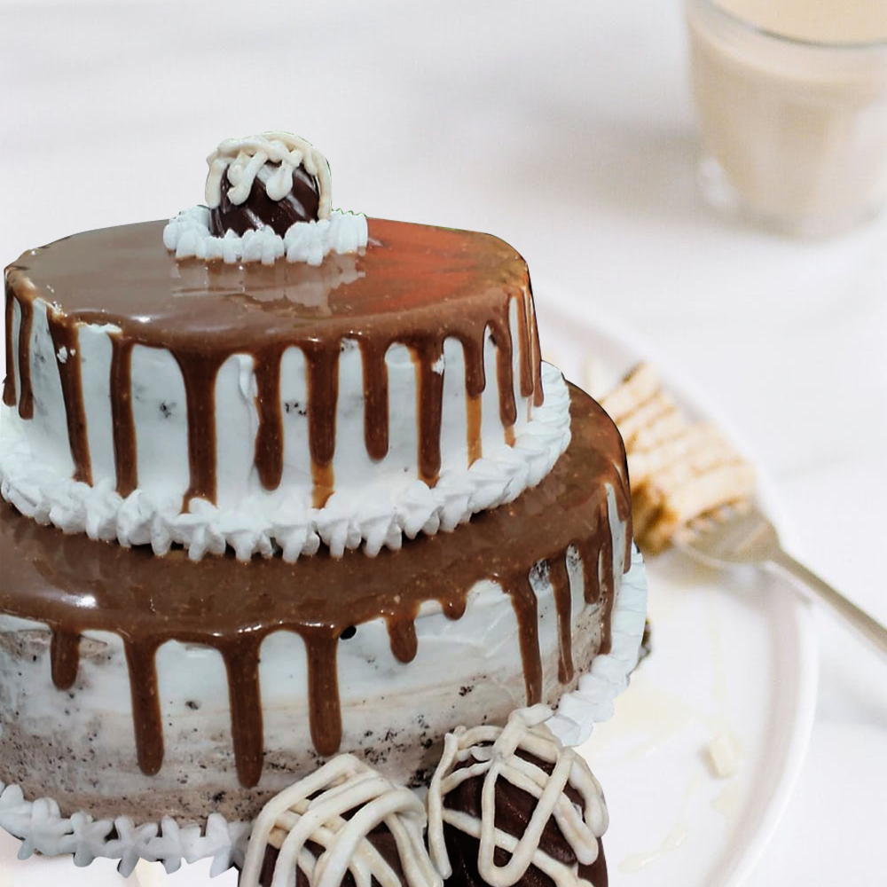 Two-tier Black Forest Cake Two-tier Black Forest Cake